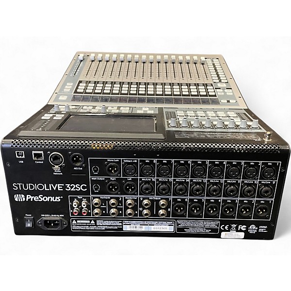 Used PreSonus Studio Live 32SC Digital Mixer