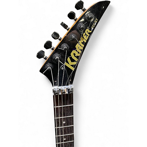 Used Kramer 600ST Candy Apple Red Metallic Solid Body Electric Guitar