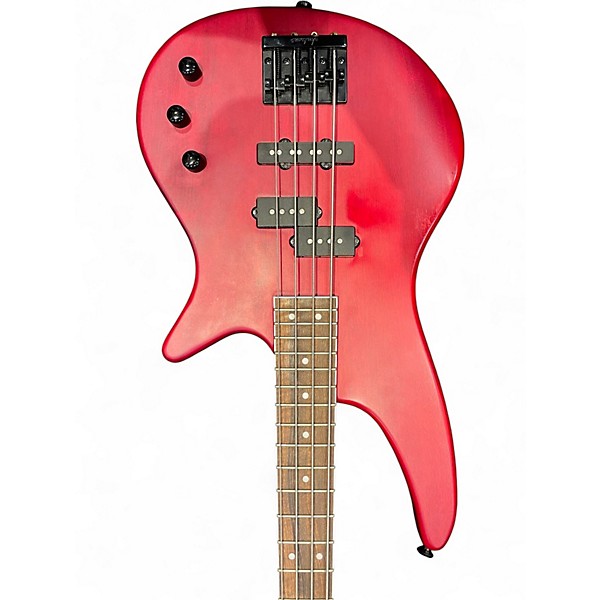 Used Jackson JS23 Red Stain Electric Bass Guitar