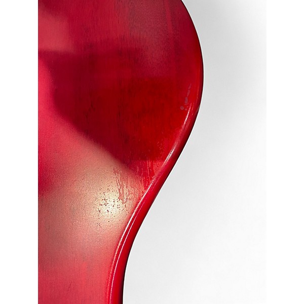 Used Jackson JS23 Red Stain Electric Bass Guitar