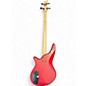 Used Jackson JS23 Red Stain Electric Bass Guitar