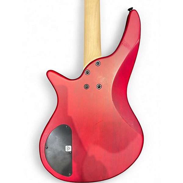 Used Jackson JS23 Red Stain Electric Bass Guitar