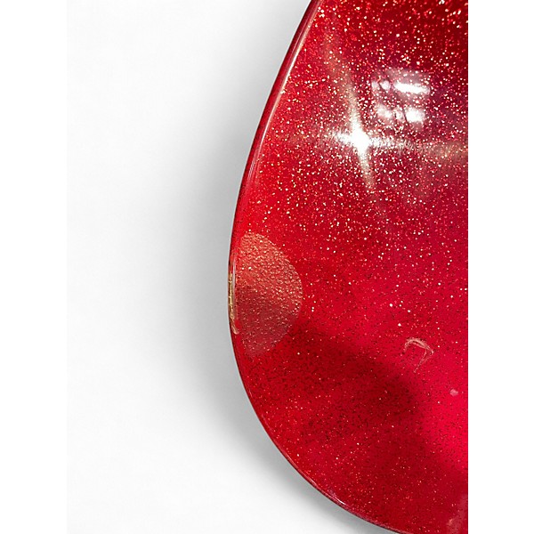 Used Squier Telecaster SPARKLE RED Solid Body Electric Guitar