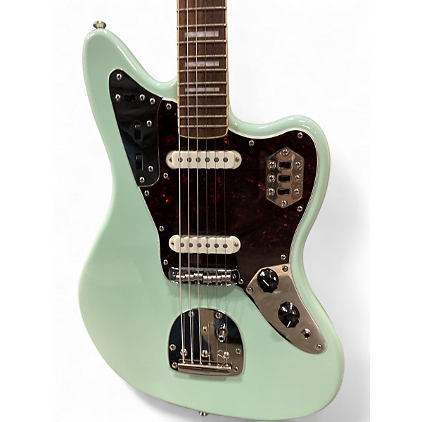 Used Squier Classic Vibe 70s Jaguar Seafoam Green Solid Body Electric Guitar