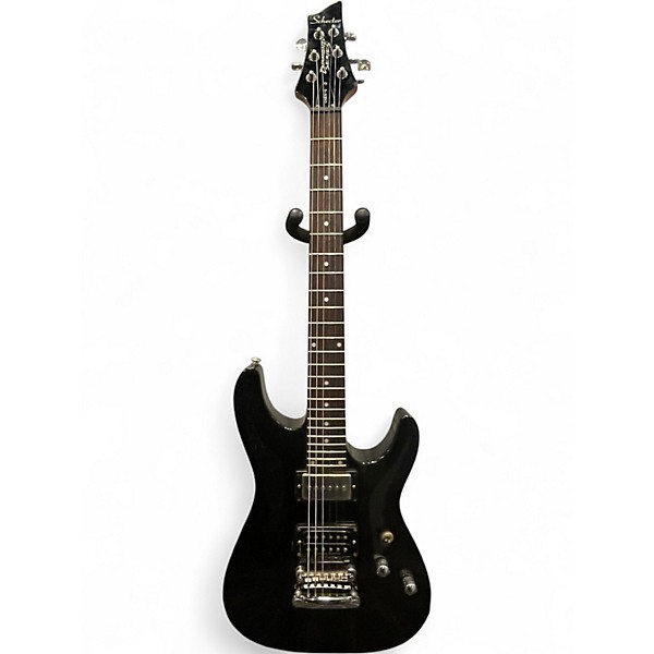 Used Schecter Guitar Research Omen 6 Black Solid Body Electric Guitar