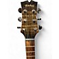 Used Mitchell MX420 Quilt Black Burst Acoustic Electric Guitar