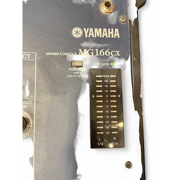 Used Yamaha MG166CX Unpowered Mixer