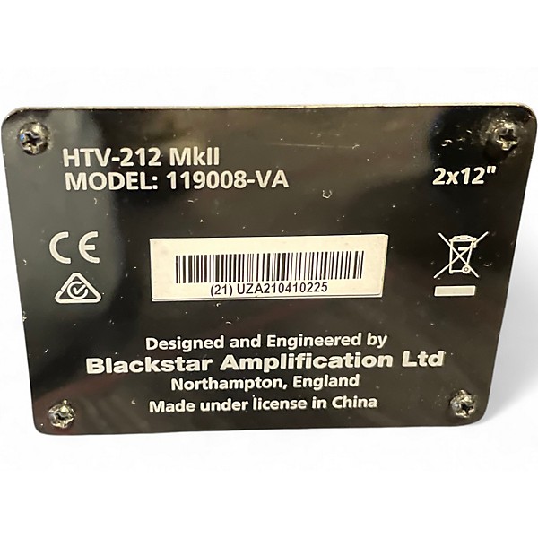 Used Blackstar HTV121 MKII Guitar Cabinet