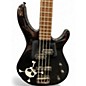 Used Squier MB4 Skull & Crossbones Black Electric Bass Guitar
