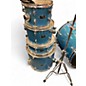 Used PDP by DW 5 Piece centerstage blue sparkle Drum Kit
