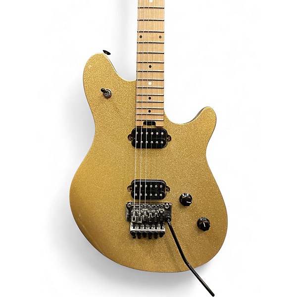 Used EVH Wolfgang Standard Gold Sparkle Solid Body Electric Guitar
