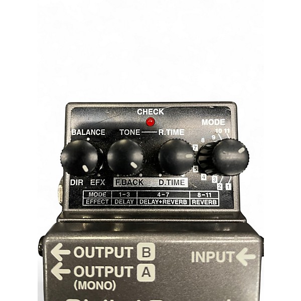 Used BOSS RV3 Digital Reverb Delay Effect Pedal