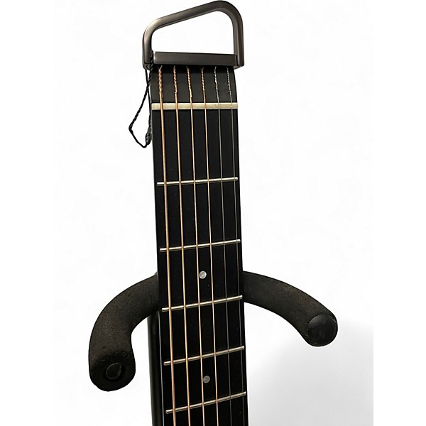 Used Donner HUSH-1 Black Acoustic Guitar