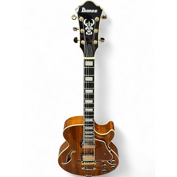 Used Ibanez AG95K Artcore Expressionist Natural Hollow Body Electric Guitar