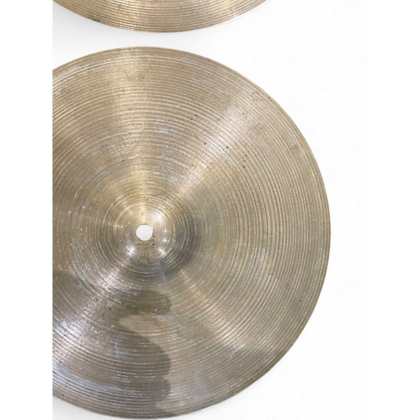 Used Zildjian 14in Avedis Hi Hat Pair Cymbal
