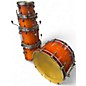Used Ludwig 5 Piece Epic Orange Drum Kit thumbnail