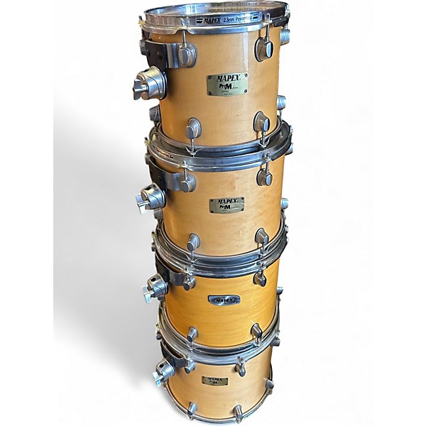 Used Mapex 9 Piece PRO M Natural Drum Kit