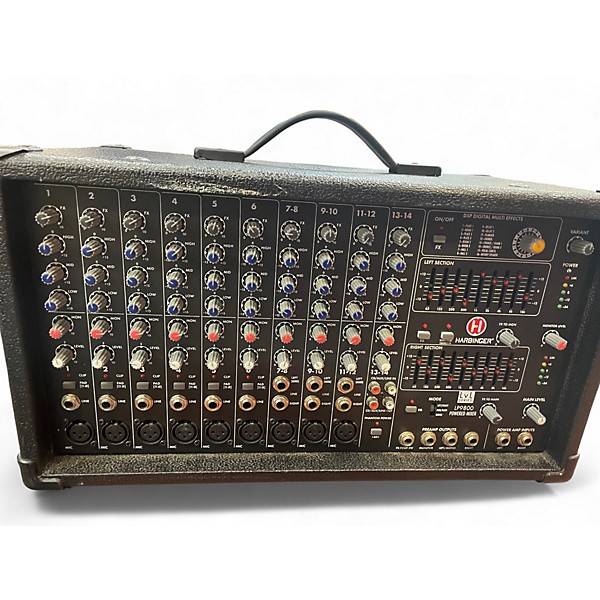 Used Harbinger LP9800 Powered Mixer