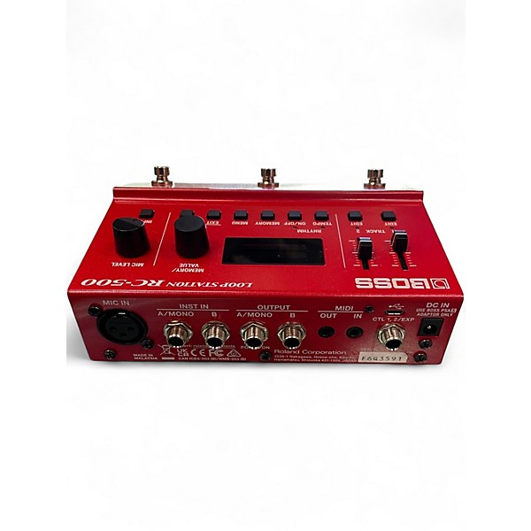 Used BOSS RC500 Pedal