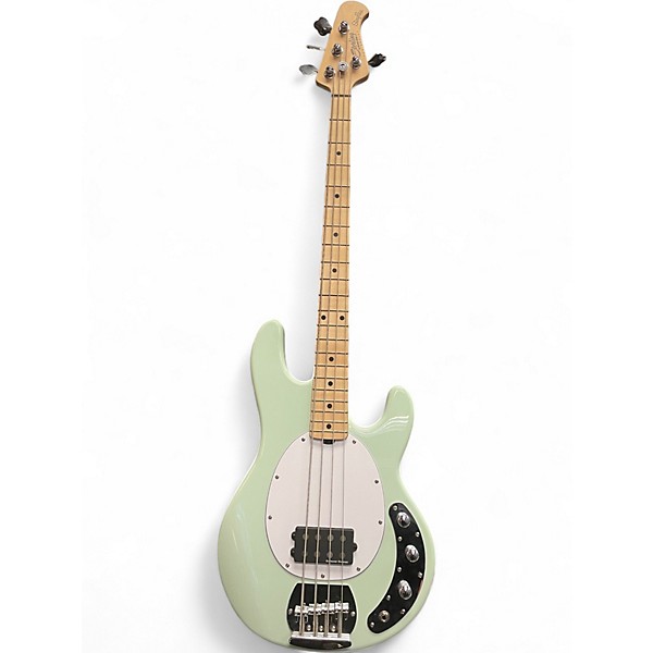 Used Sterling by Music Man Sub 4 Seafoam Green Electric Bass Guitar