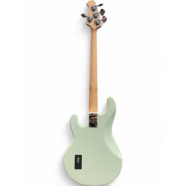 Used Sterling by Music Man Sub 4 Seafoam Green Electric Bass Guitar