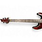 Used Schecter Guitar Research Hellraiser C1 Floyd Rose Black Cherry Solid Body Electric Guitar