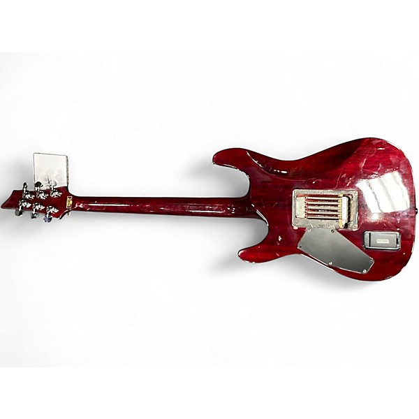 Used Schecter Guitar Research Hellraiser C1 Floyd Rose Black Cherry Solid Body Electric Guitar