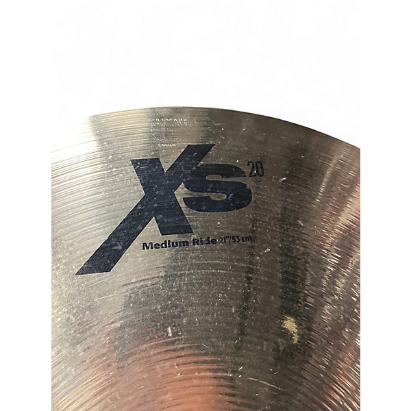 Used SABIAN 21in XS20 Medium Ride Cymbal