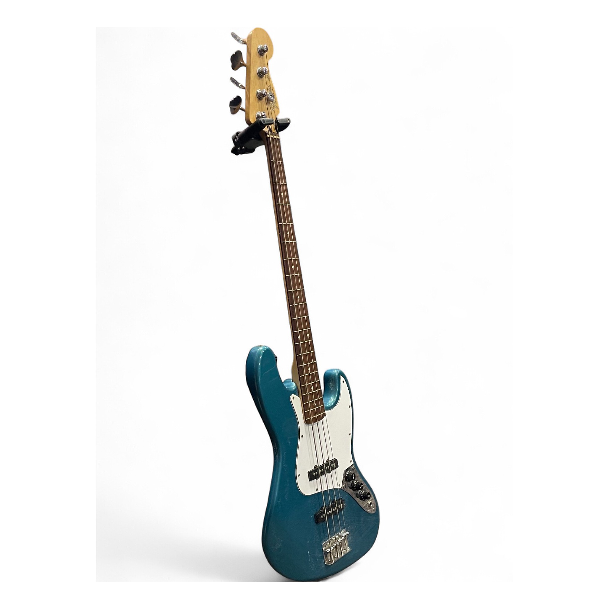 Vintage 1992 Fender MIM JAZZ BASS Ocean Turquoise Electric Bass