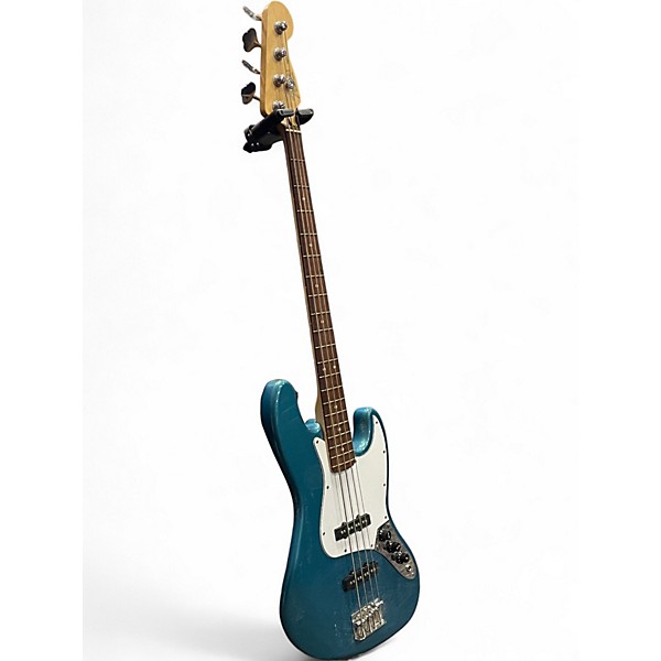 Vintage 1992 Fender MIM JAZZ BASS Ocean Turquoise Electric Bass Guitar