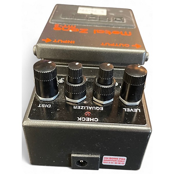 Used BOSS MT2 Metal Zone Distortion Effect Pedal