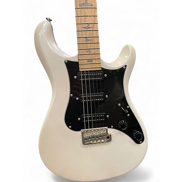 Used PRS NF3 Pearl White Solid Body Electric Guitar