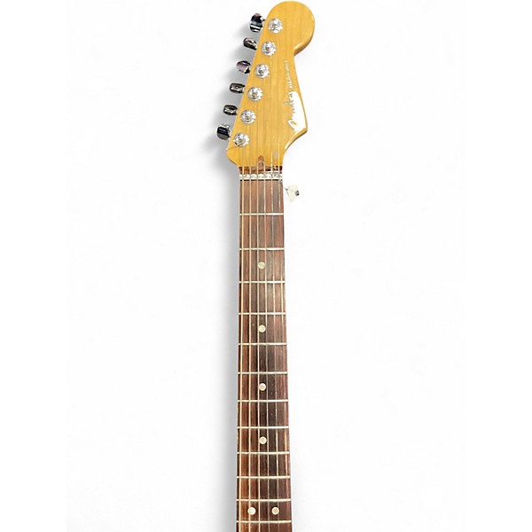 Used Fender American Deluxe Stratocaster HSS Black Solid Body Electric Guitar