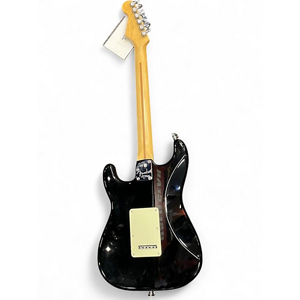 Used Fender American Deluxe Stratocaster HSS Black Solid Body Electric Guitar