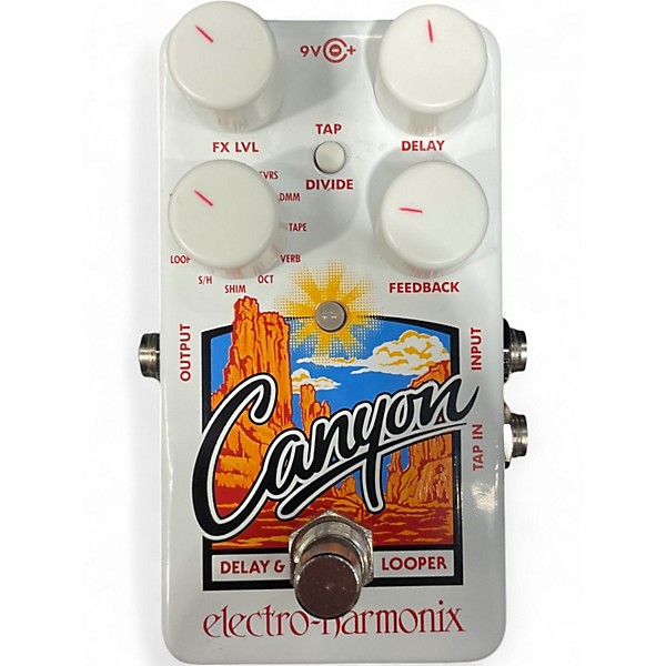 Used Electro-Harmonix Canyon Delay and Looper Effect Pedal