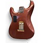 Used 2017 Fender Deluxe Roadhouse Stratocaster Classic Copper Solid Body Electric Guitar