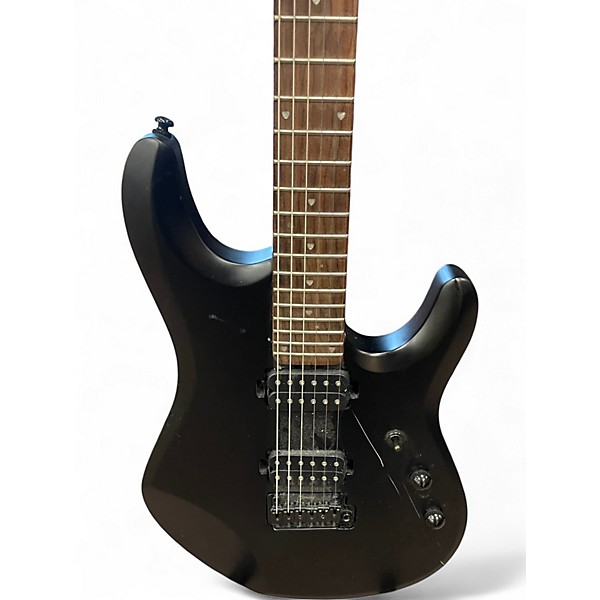 Used Sterling by Music Man JP60  MATTE BLACK Solid Body Electric Guitar