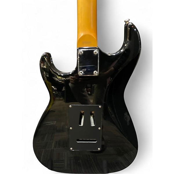 Used Greg Bennett Design by Samick Malibu Black Solid Body Electric Guitar