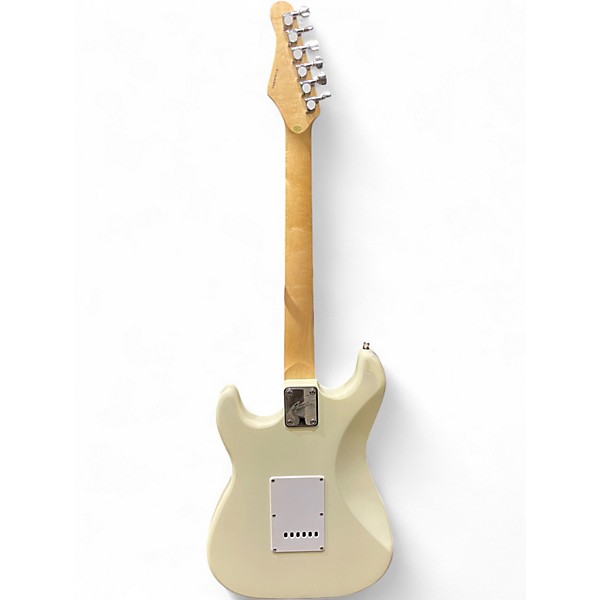 Used Austin AST100 White Solid Body Electric Guitar