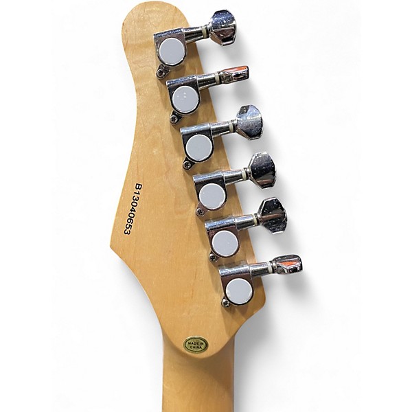 Used Austin AST100 White Solid Body Electric Guitar