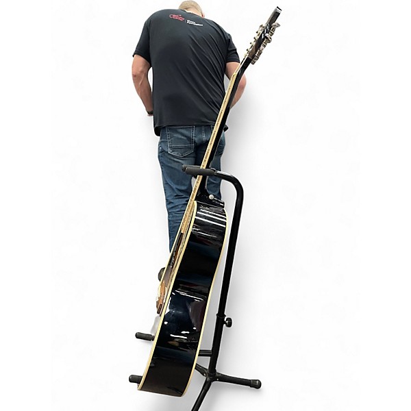 Used Epiphone Hummingbird Pro Ebony Acoustic Electric Guitar