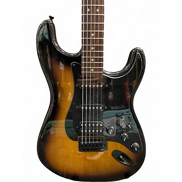 Used Squier Bullet Stratocaster 2 Tone Sunburst Solid Body Electric Guitar