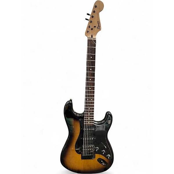 Used Squier Bullet Stratocaster 2 Tone Sunburst Solid Body Electric Guitar