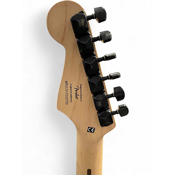 Used Squier Bullet Stratocaster 2 Tone Sunburst Solid Body Electric Guitar