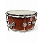 Used DW 14X6.5 Collector's Series Snare CHERRY MAHOGANY NATURAL Drum