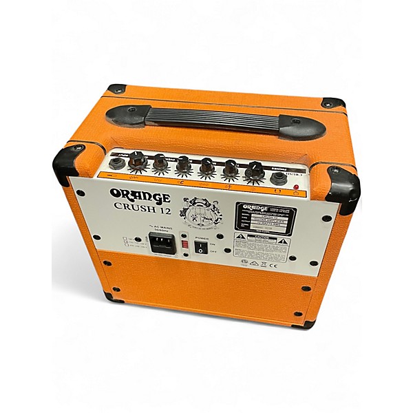 Used Orange Amplifiers Crush 12 Guitar Combo Amp