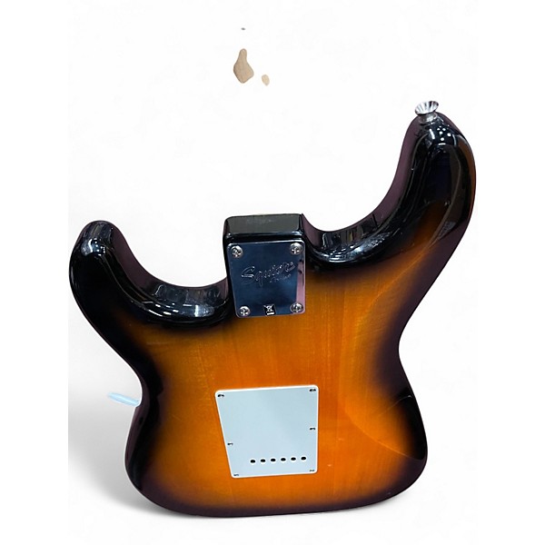 Used Squier Affinity Stratocaster Tobacco Sunburst Solid Body Electric Guitar
