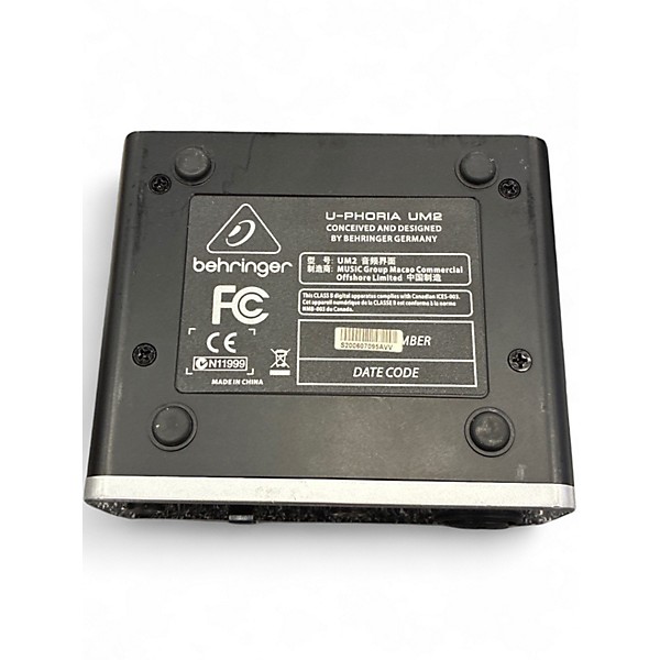 Used Behringer U-Phoria UM2 Audio Interface