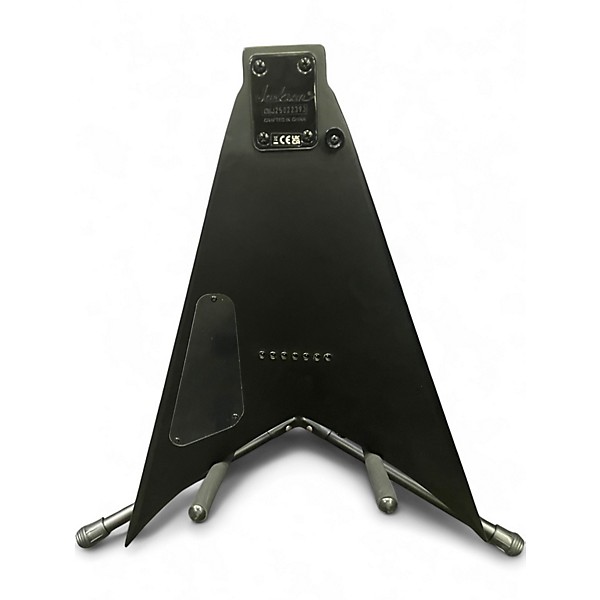 Used Jackson King v 7 string Black Solid Body Electric Guitar