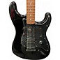 Used Partscaster Stratocaster Black Solid Body Electric Guitar